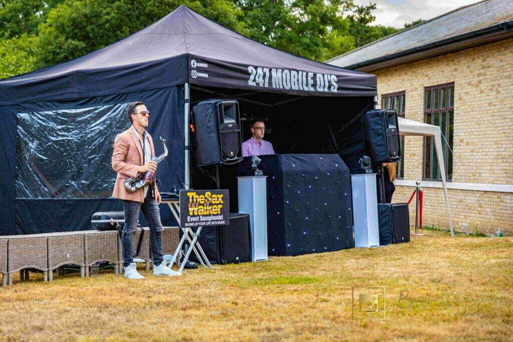 The Sax Walker and 247 Mobile DJ In Essex